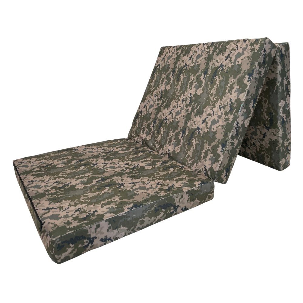 XM "CAMO" FORTISLINE Gästematratze Klappmatratze Klappmatratze 195x60x9cm, - PIXEL