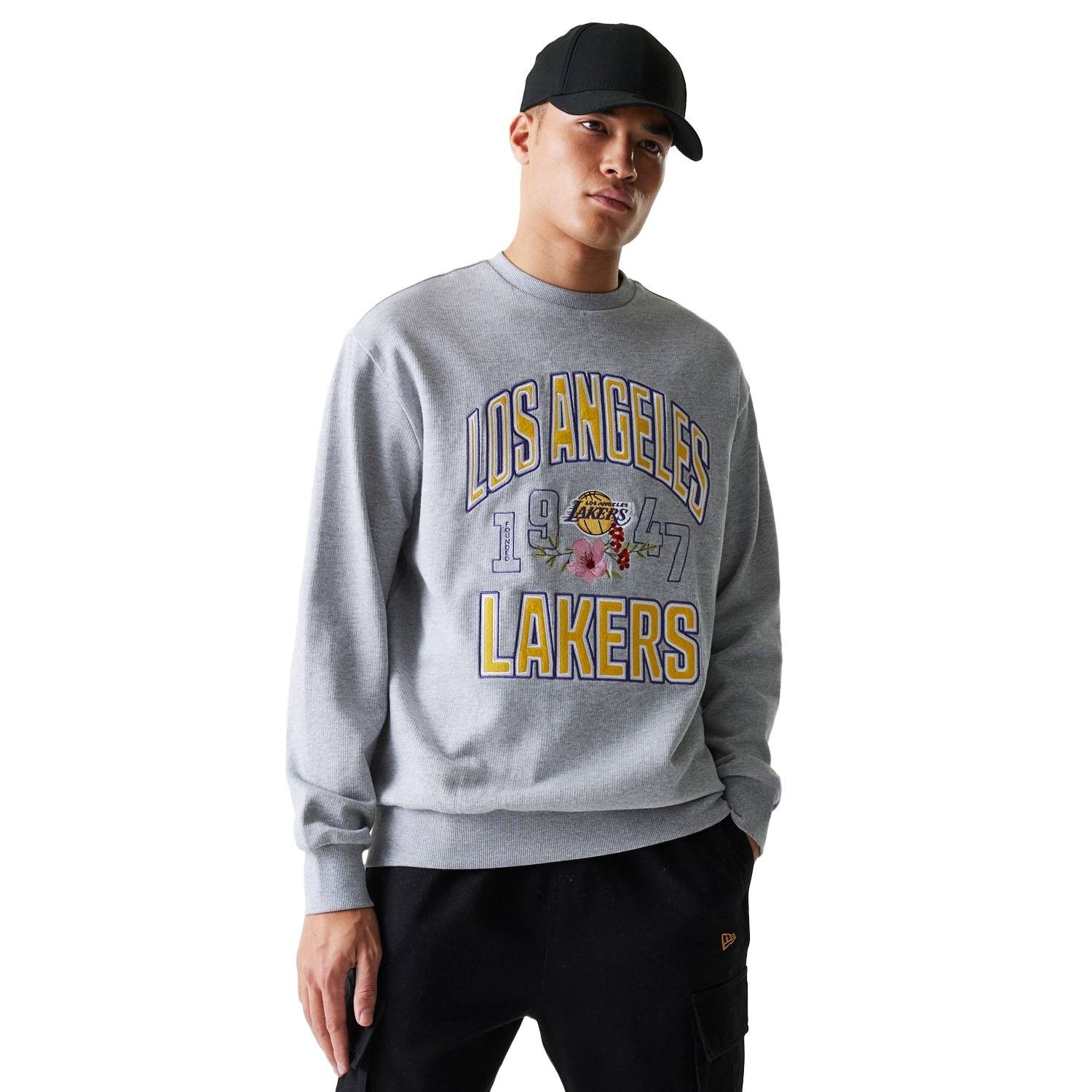 New Era Sweater Sweatpulli New Era NBA Los Angeles Lakers Floral