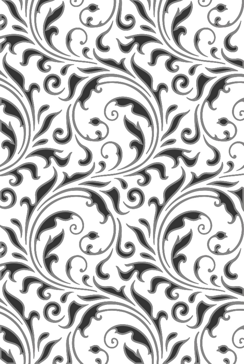 Sizzix Motivschablone Multi-Level-Prägeschablone 'Vault Flourish by Tim, 16,5x11,4cm