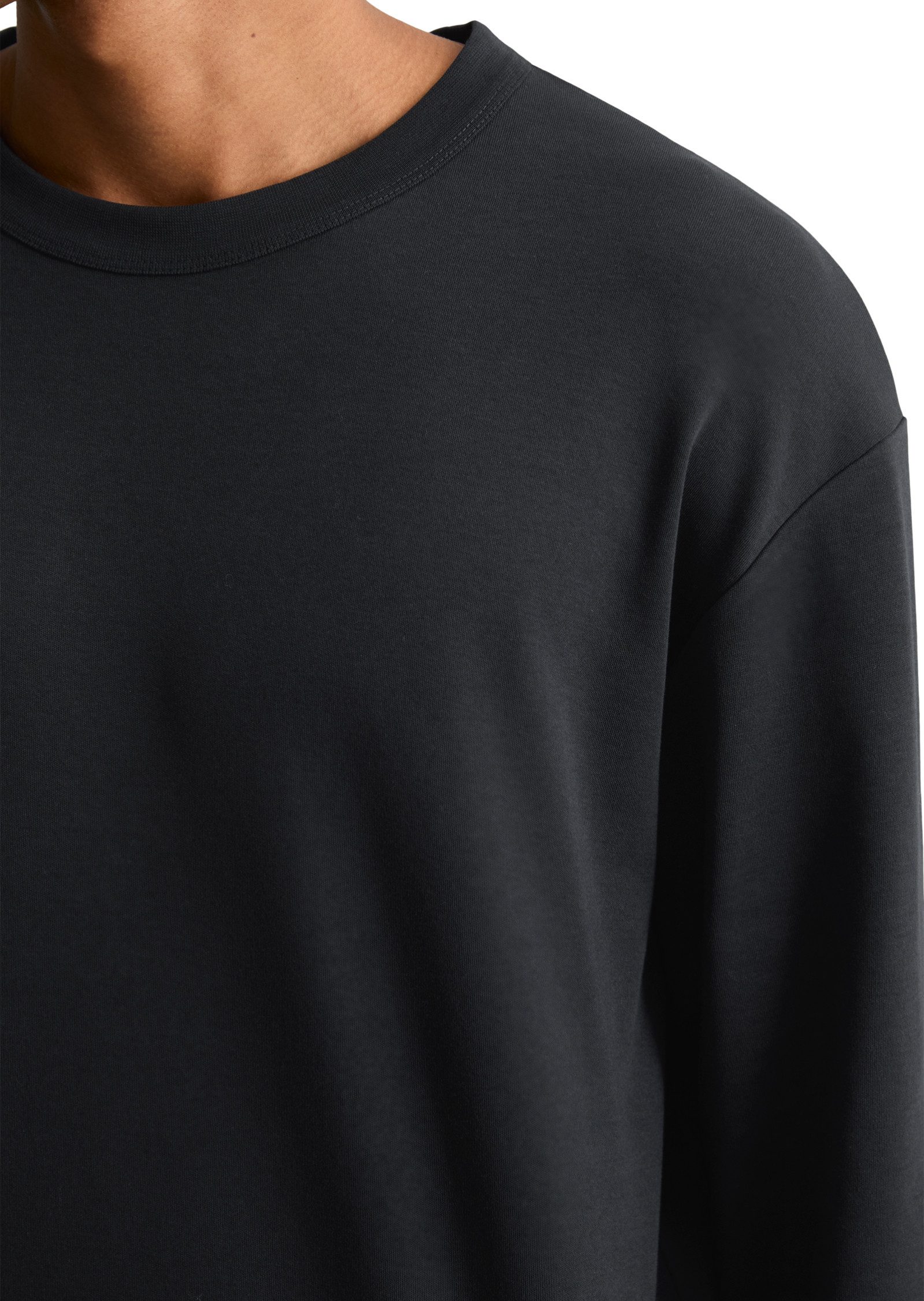 Marc O'Polo DENIM Langarmshirt aus Bio-Baumwolle – Bild 4 von 5