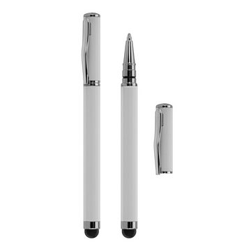 kwmobile Eingabestift 2-in-1 Stylus Pen mit Kugelschreiber für Smartphones und Tablets (1-St)