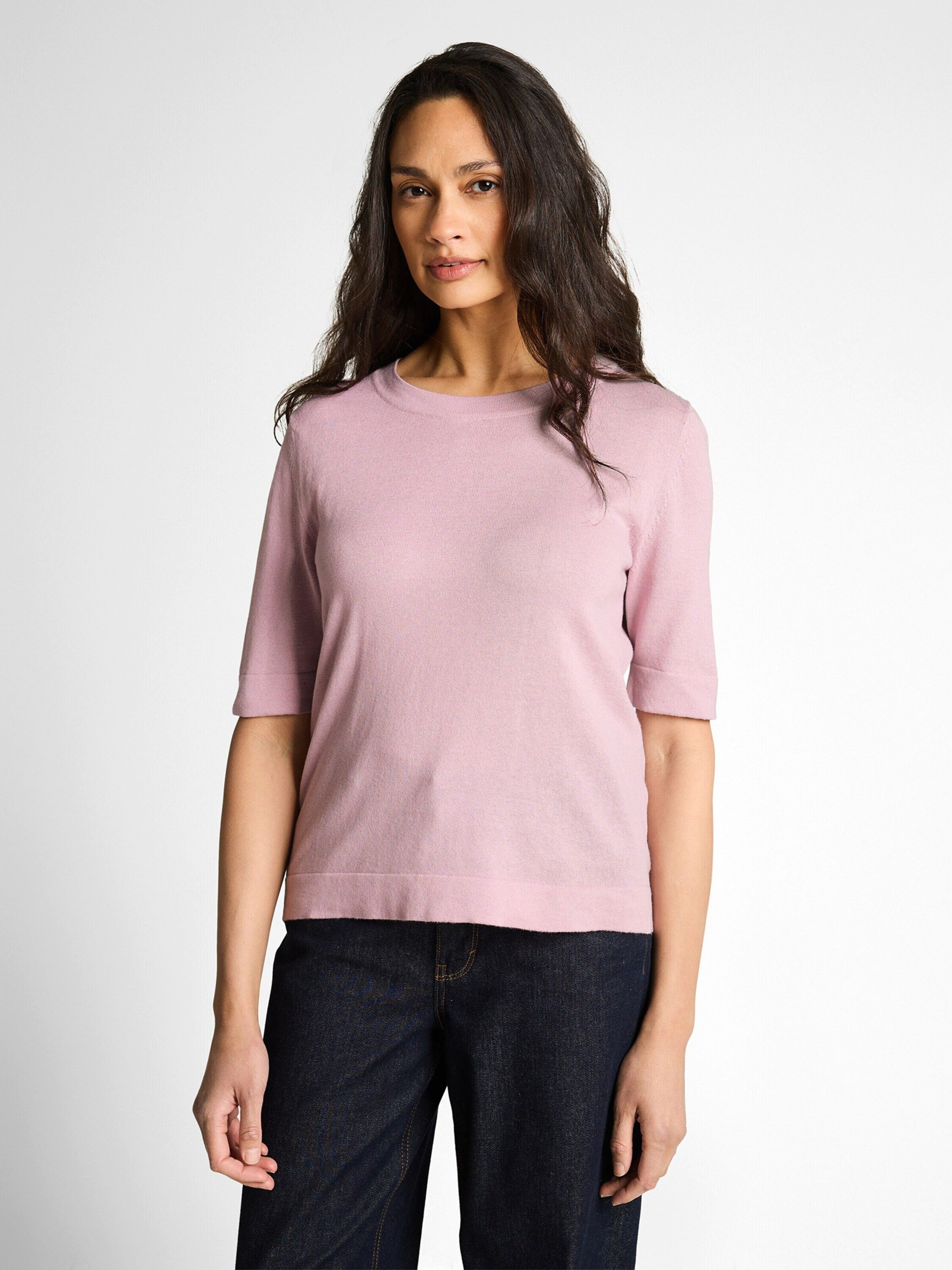TOM TAILOR Rundhalspullover (1-tlg) Plain/ohne Details