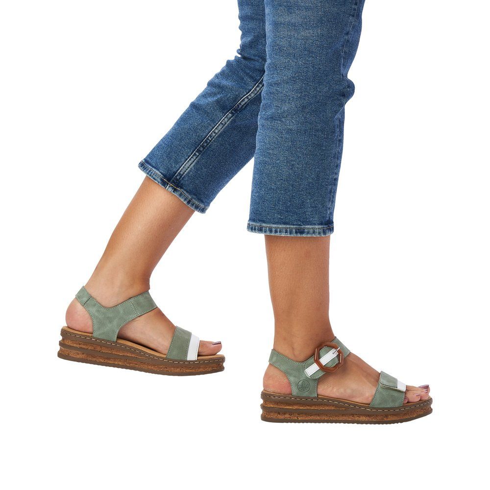 Rieker 62963-52 Keilsandalette