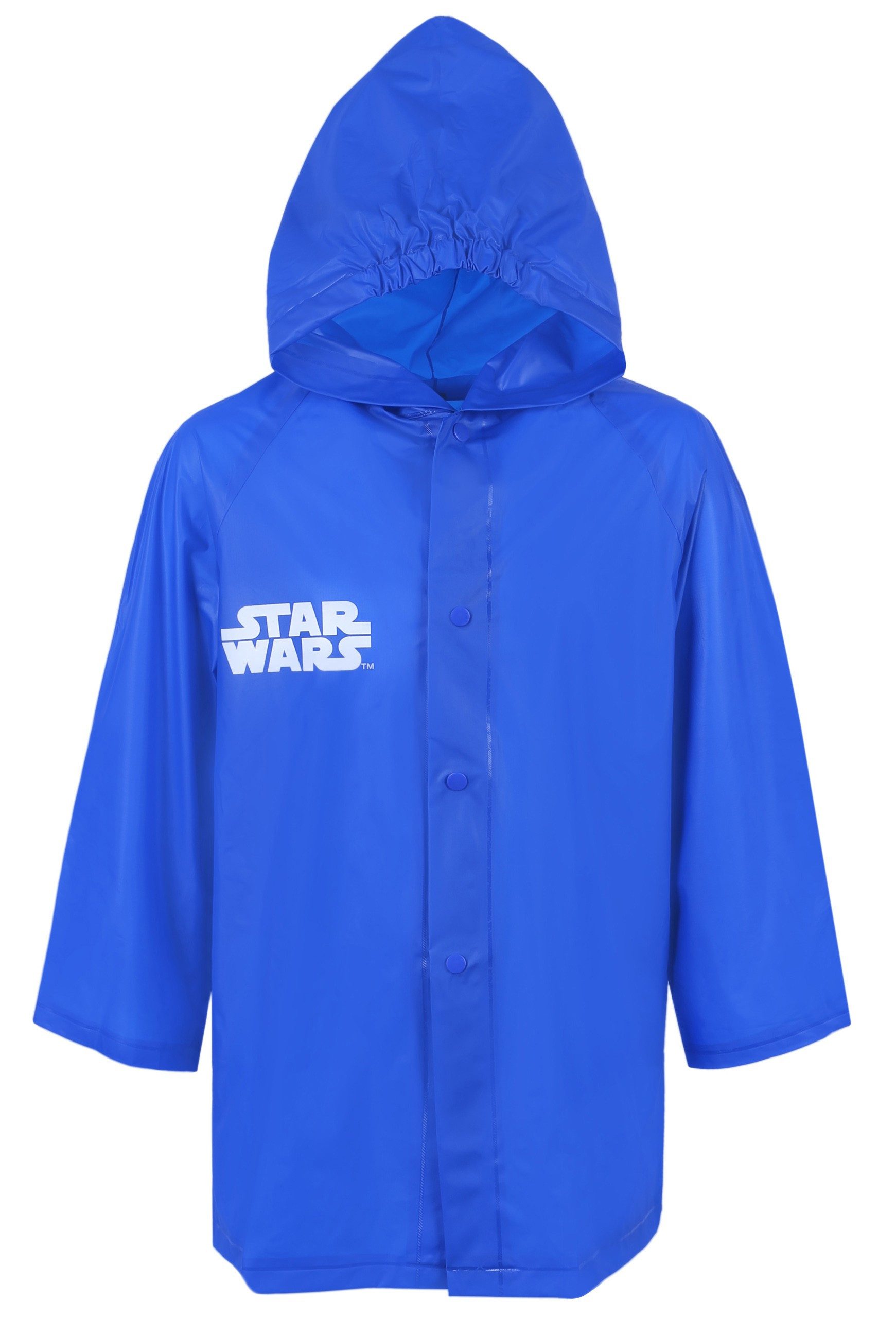 Sarcia.eu Regenmantel Blauer Regenmantel STAR WARS 5-6 Jahre, 116