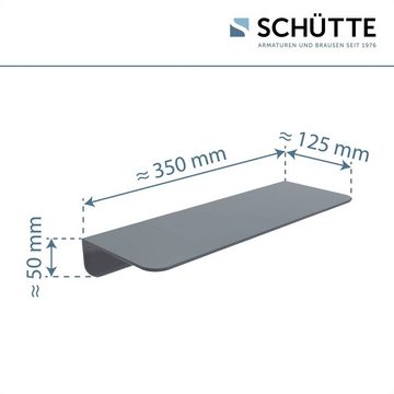 Schütte Duschregal, ohne Bohren, Bad Regal für Badezimmer in Weiß oder Anthrazit