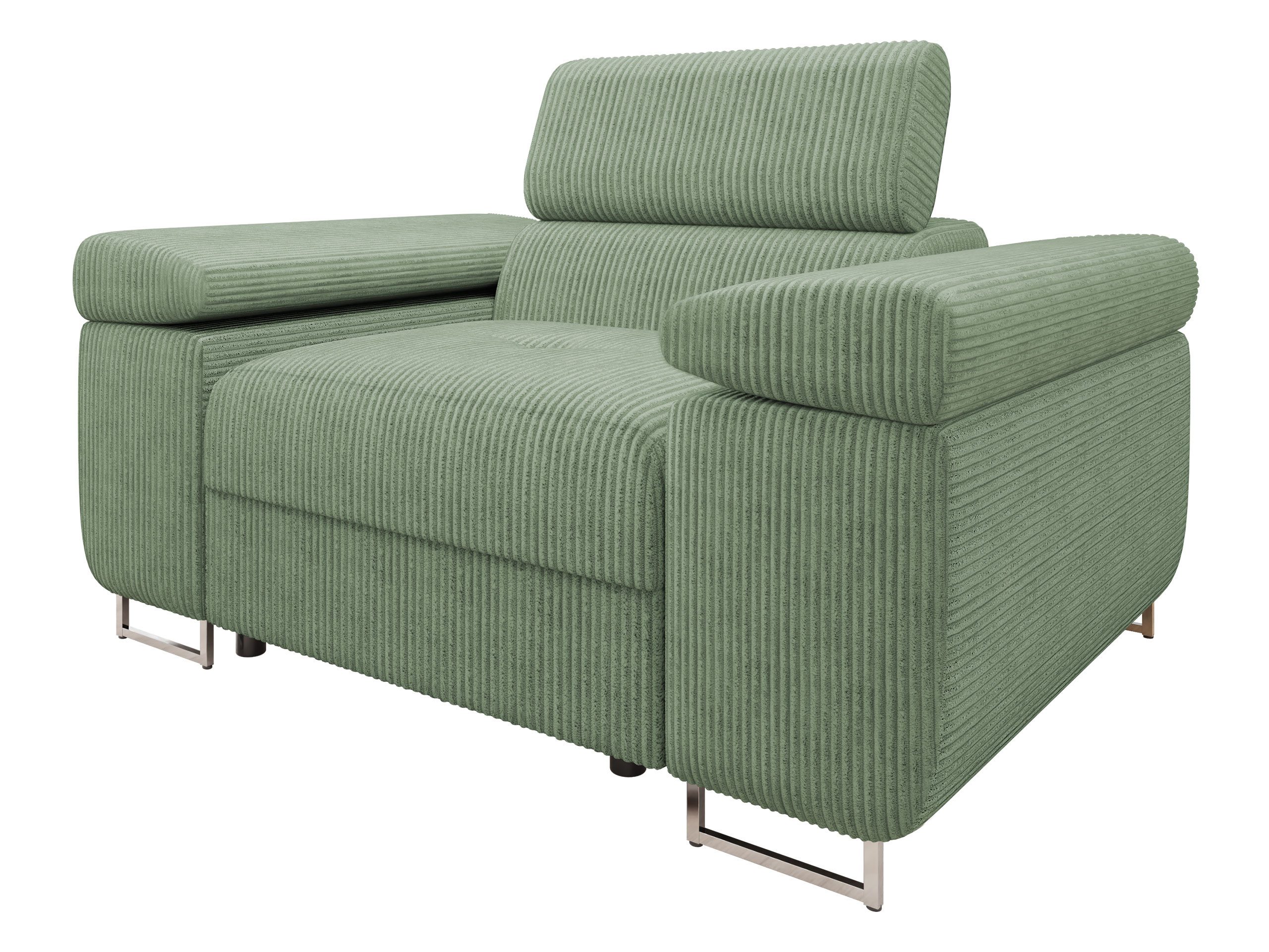 MIRJAN24 Sessel Torezio Cord, Einstellbare Kopfstützen, 134x102x70-90 cm günstig online kaufen