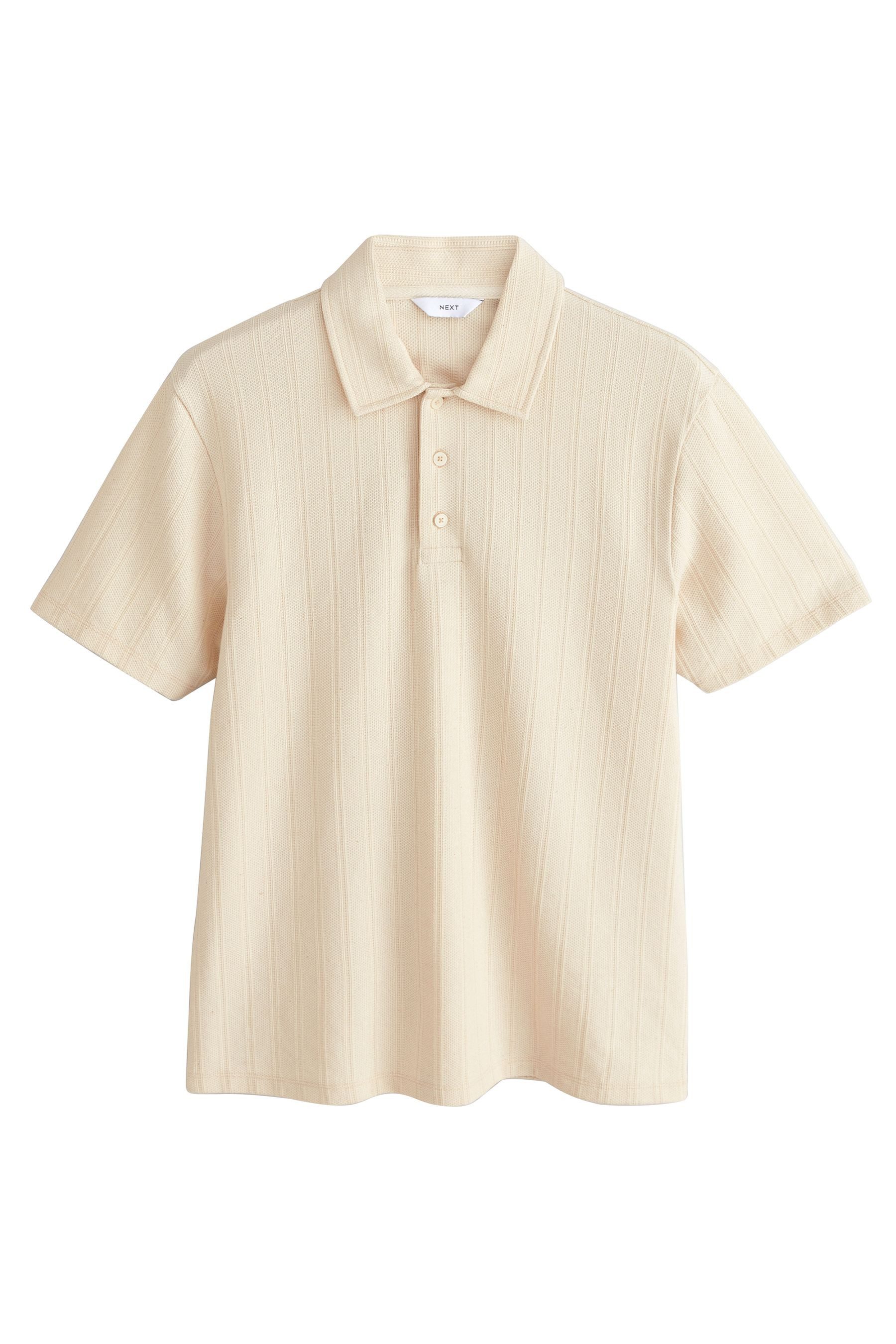 Next Poloshirt Lässiges Poloshirt mit vertikaler günstig online kaufen