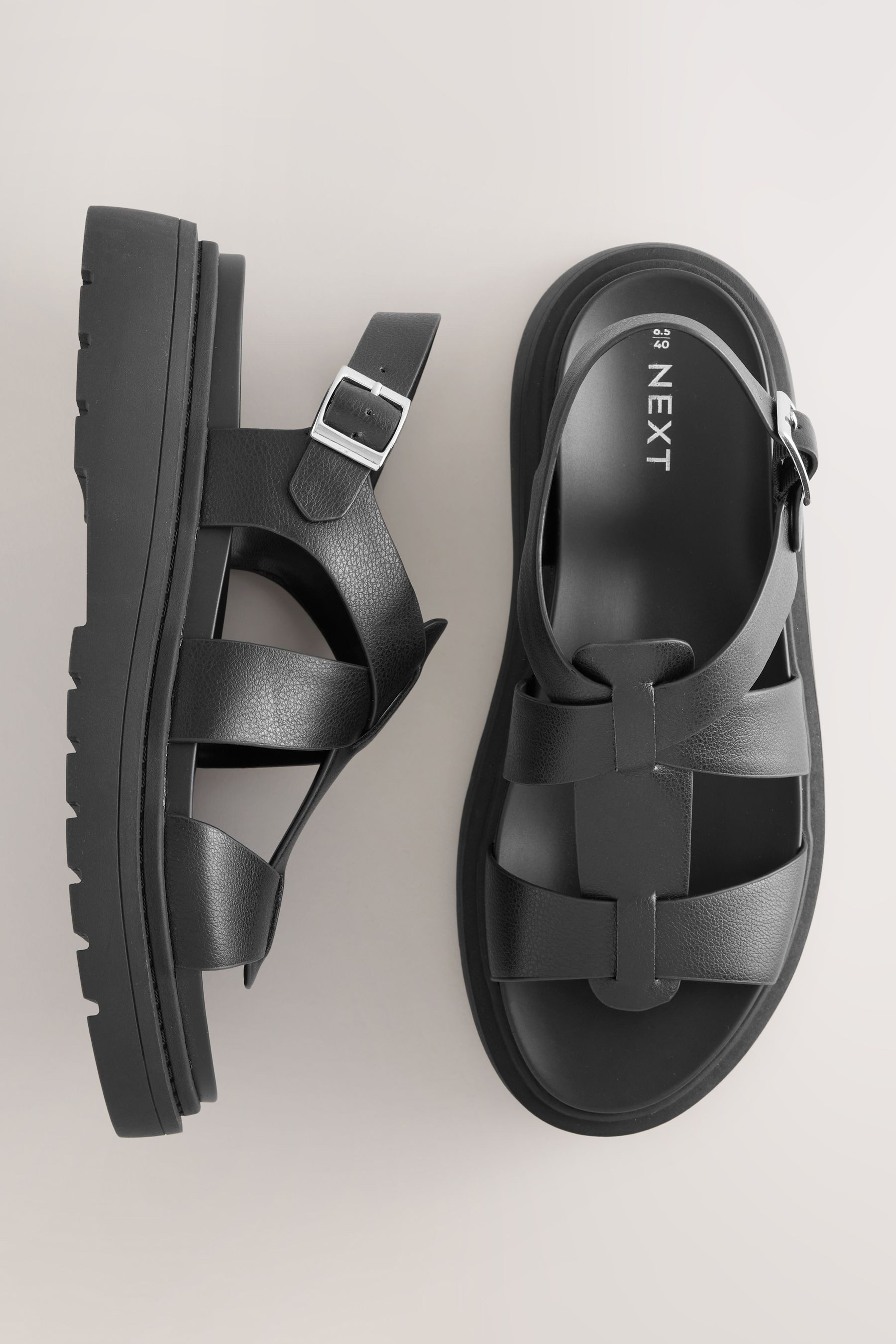 Next Forever Comfort® Sandalen mit dicker Sohle Keilsandalette (1-tlg) günstig online kaufen