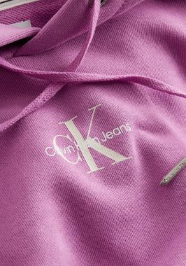 Calvin Klein Jeans Kapuzensweatshirt MICRO MONOLOGO HOODIE mit Kapuze