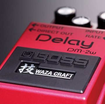 Boss by Roland E-Gitarre DM-2w Delay Waza Edition Effekt-Gerät