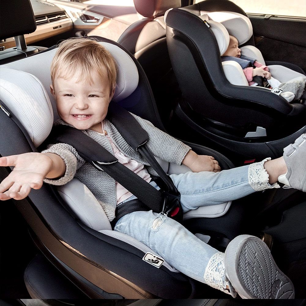 4 Autokindersitz i-Size Autositz Caviar, mit Hauck - Kinder cm ab iPro Jahre Reboard - Kids Sitzverkleinerer 40-105 bis
