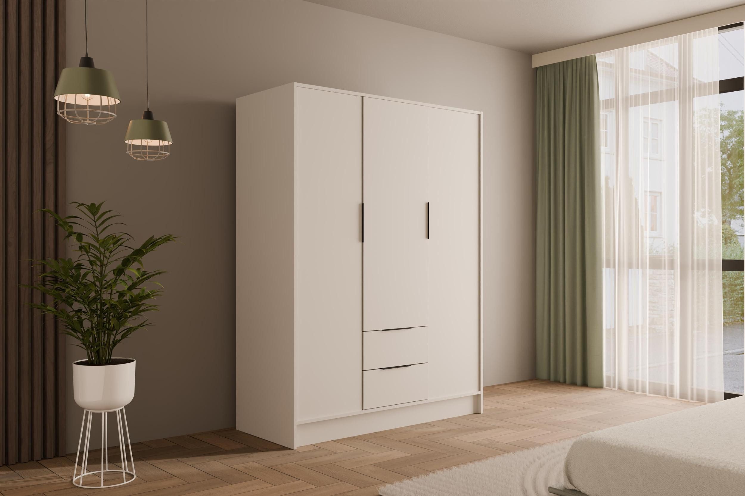 ALTDECOR Drehtürenschrank KOLIN (Kleiderschrank Garderobenschrank mit günstig online kaufen