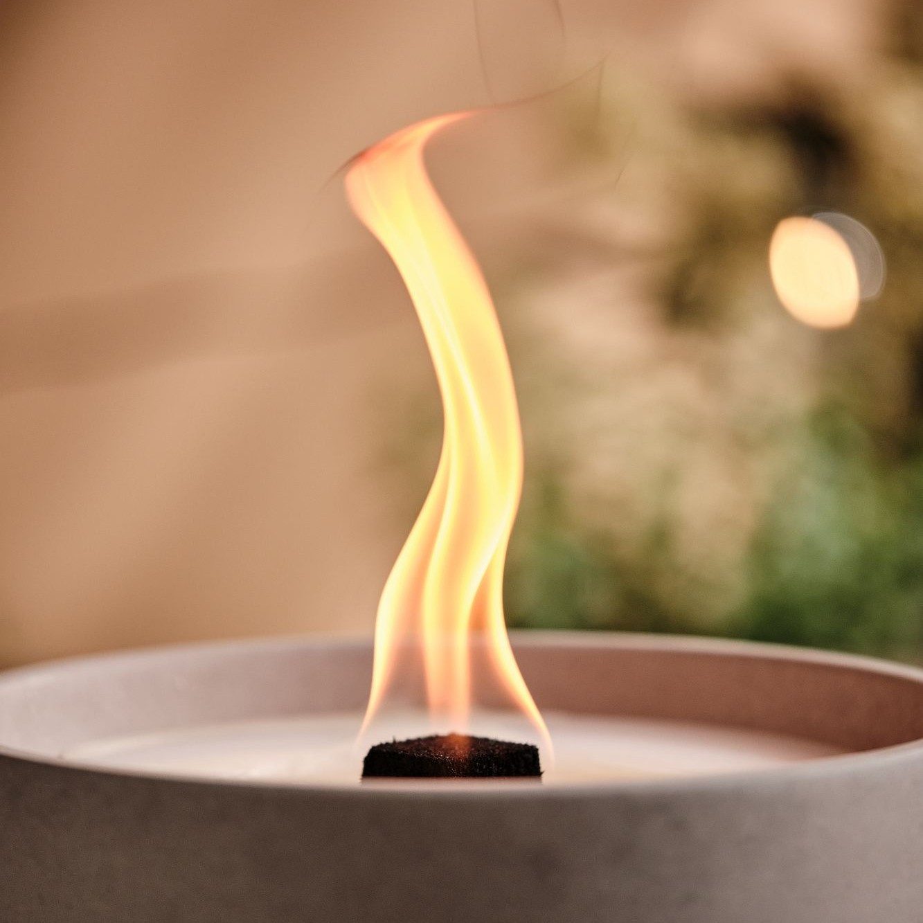 beske Outdoorkerze Outdoorkerze Betonfeuer® - Suma mit Dauerdocht, Wachsrecycling mit besonderem Ambiente und nachhaltigem Dauerdocht