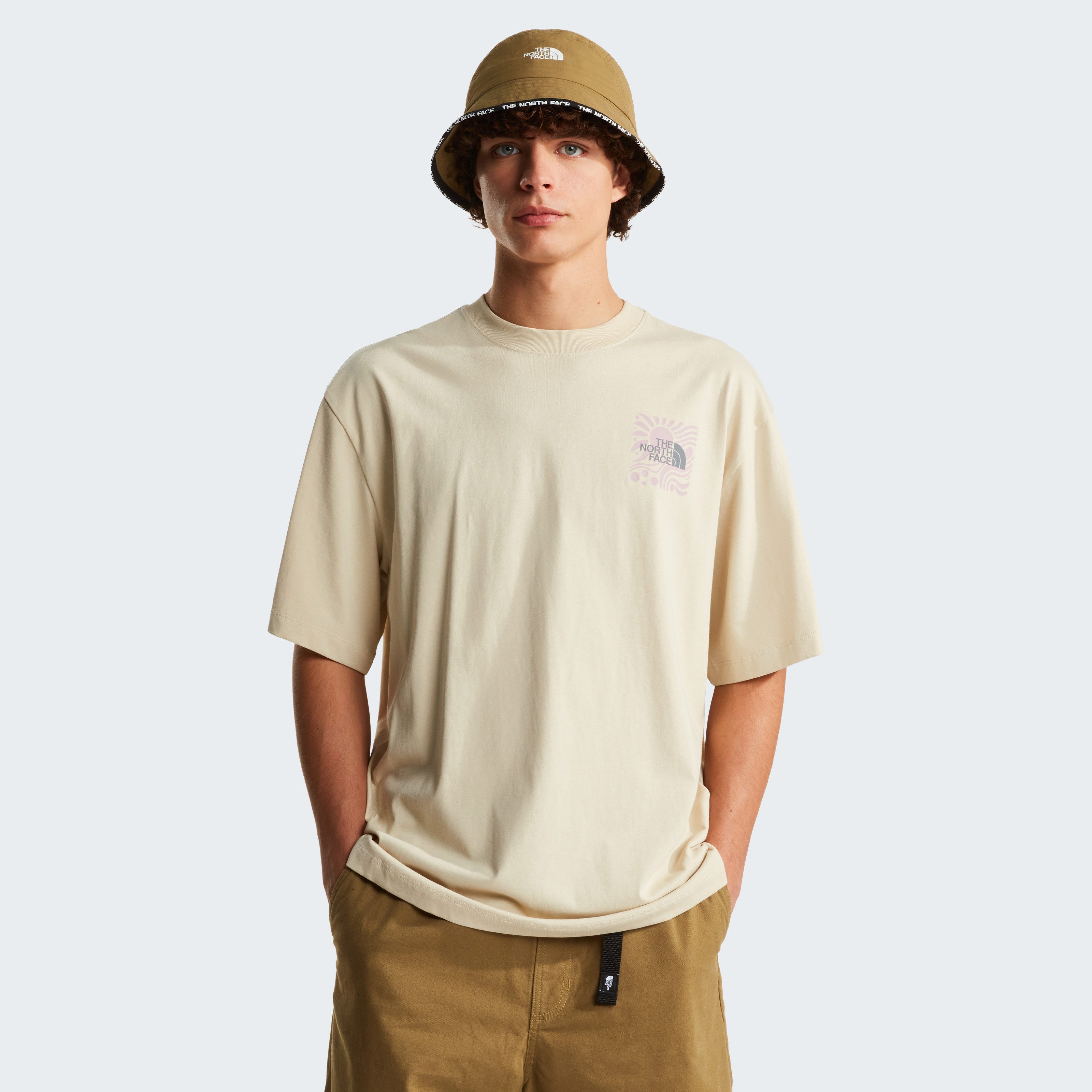 The North Face T-Shirt M SUN OVERSIZE SHORT SLEEVE TEE-GRAPHIC sportlicher günstig online kaufen