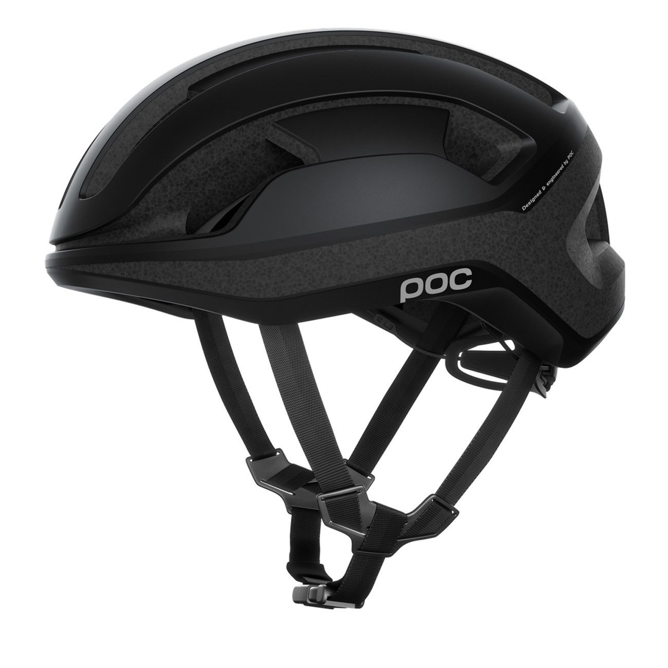 POC Fahrradhelm POC Omne Lite Rennradhelm Uranium Black Matt