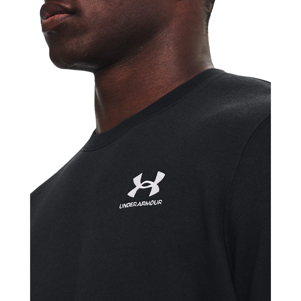 Under Armour® Sweatshirt UA ICON FLEECE CREW aus Baumwolle und Polyester, sportlicher Stil