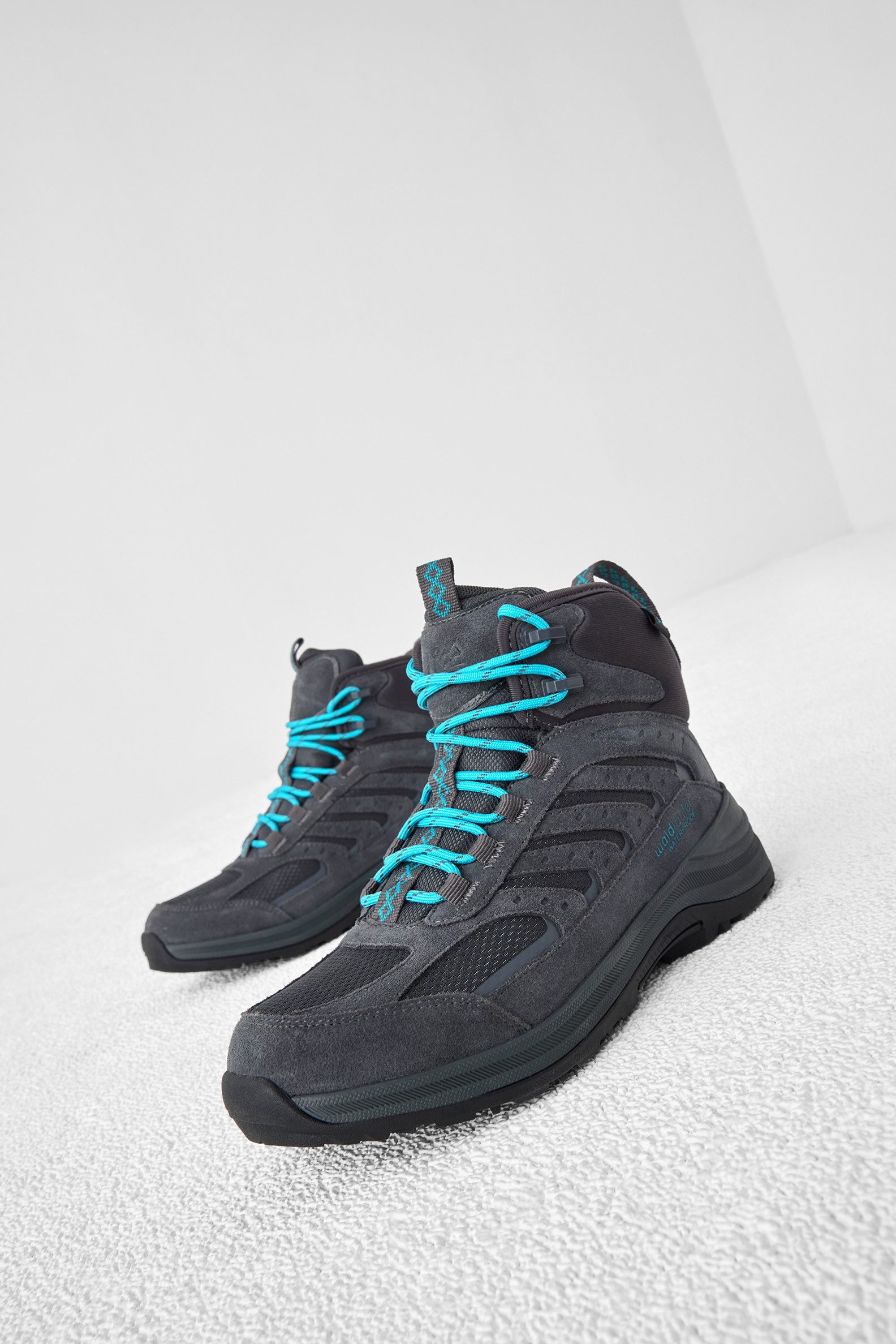 Waldläufer H-Debby Outdoorschuh Winterboots, Schnürboots mit Waterproof-Ausstattung, in Weite H