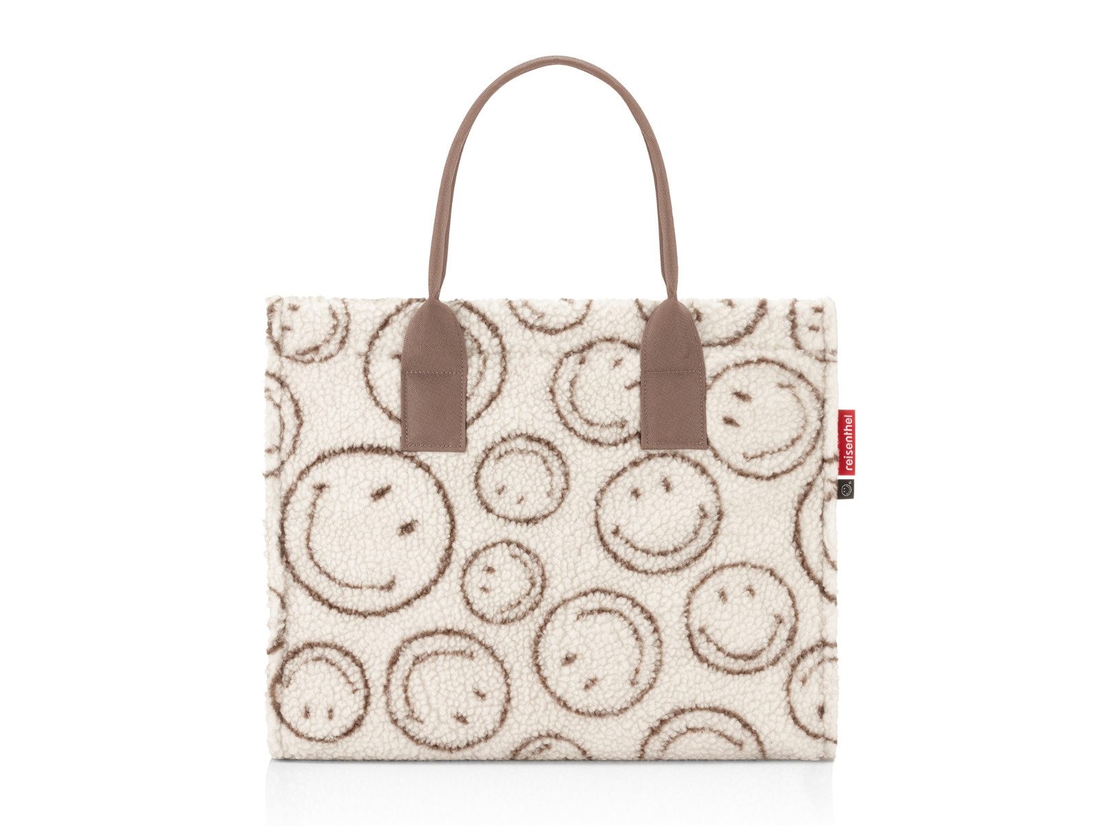 REISENTHEL® Tragetasche daily shopper smiley® teddy chocolate