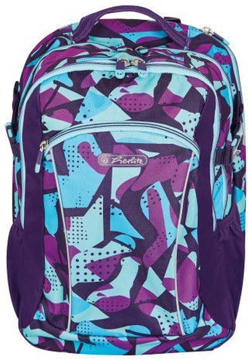 Herlitz Ранці Grundschulrucksack Ultimate leer 24l Polyester 310x220x410mm CamoPurpl