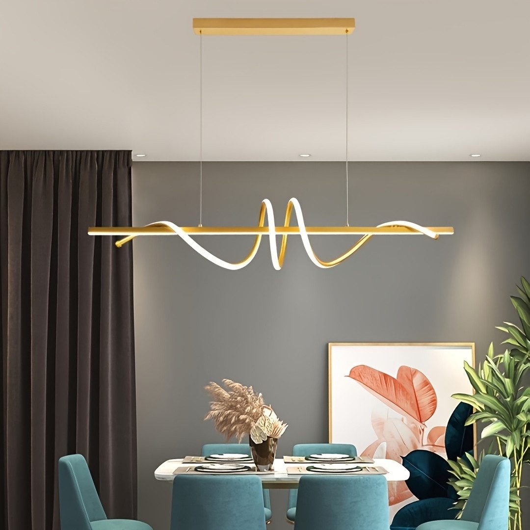 JDONG LED Deckenleuchte moderne einfache Linie günstig online kaufen
