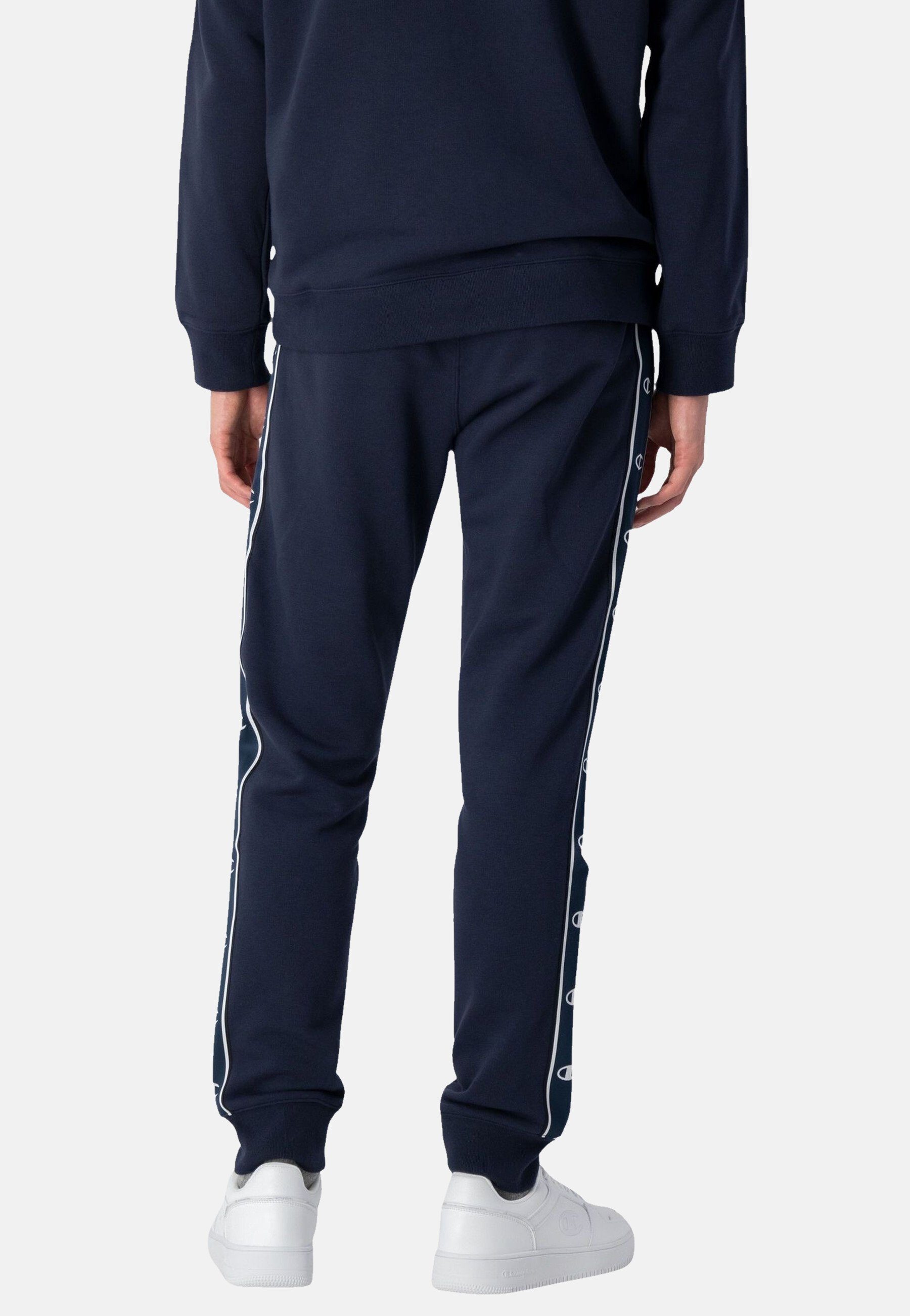 schwerem French Sweathose aus dunkelblau Champion Hose Terry Jogginghose mit