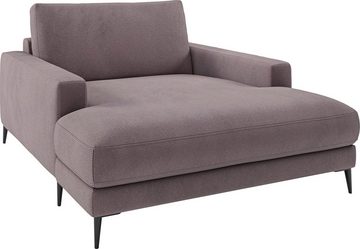 INOSIGN Chaiselongue Downtown Loungemöbel zum Relaxen, B/T/H: 132/170/84 cm, auch in Bouclé, Cord und Easy care - leicht mir Wasser zu reinigen