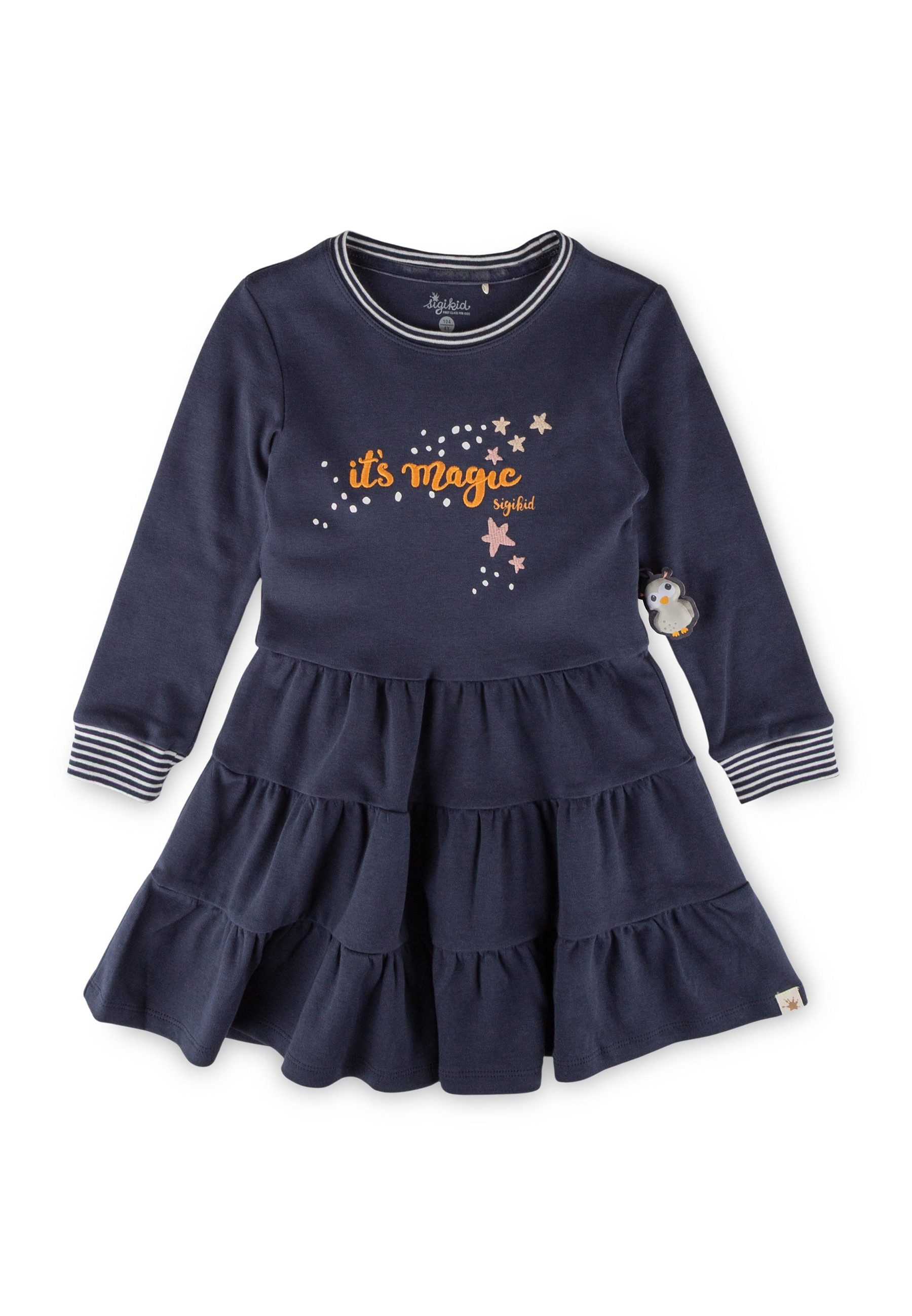 Sigikid Jerseykleid Kleid Magic Owl für Kinder Mädchen (1-tlg)
