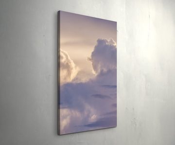 Sinus Art Leinwandbild Wunderschöner Himmel mit Wolken - Leinwandbild