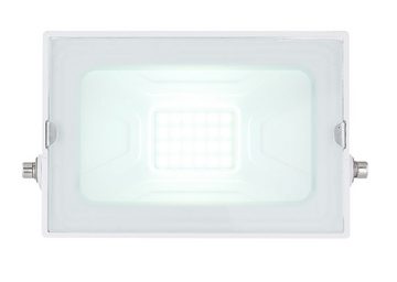 Globo Außen-Wandleuchte Wandleuchte außen LED Außenwandleuchte Strahler Außenbeleuchtung, IP65, schwenkbar, LED fest integriert, Kaltweiß, Außenwandlampe, Wandlampe, Baustrahler, Wandstrahler