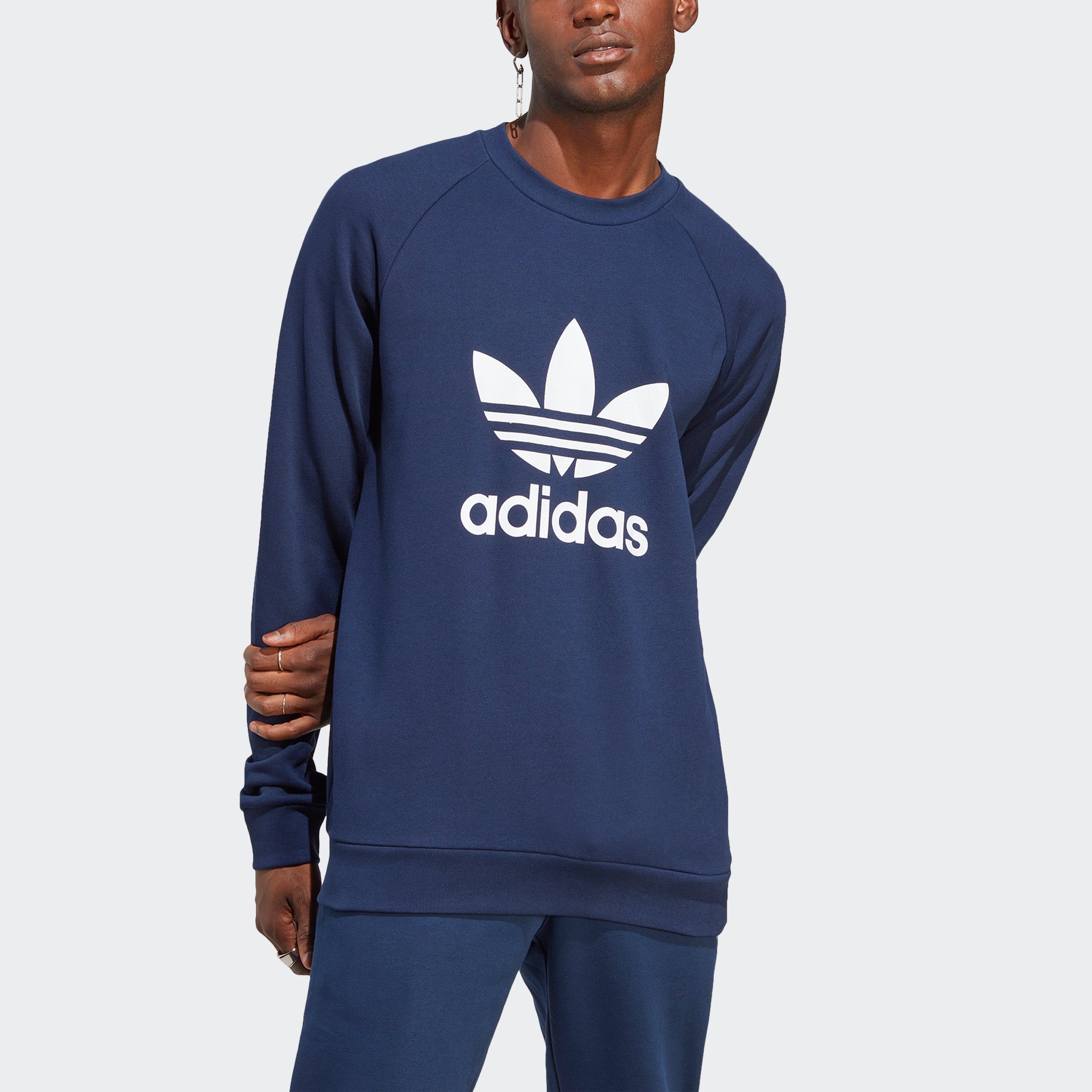 adidas Originals Sweatshirt ADICOLOR CLASSICS TREFOIL Night Indigo
