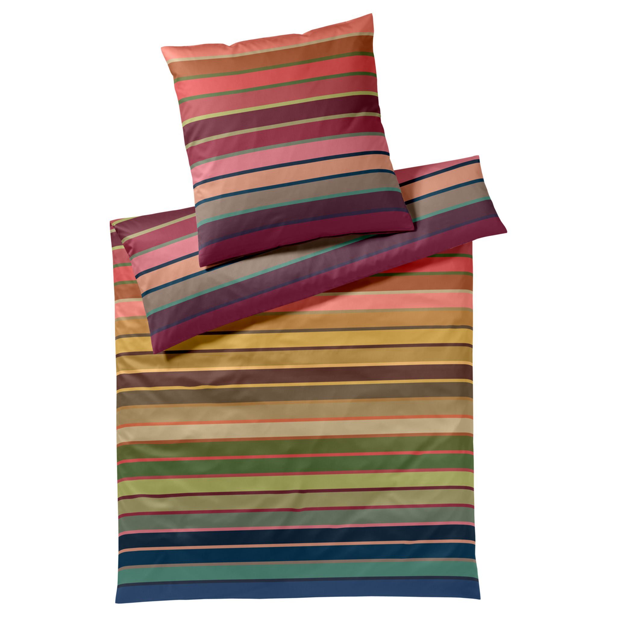 Remember Bettwäsche Ascona, Baumwolle, 2 teilig, mit Reißverschluss günstig online kaufen