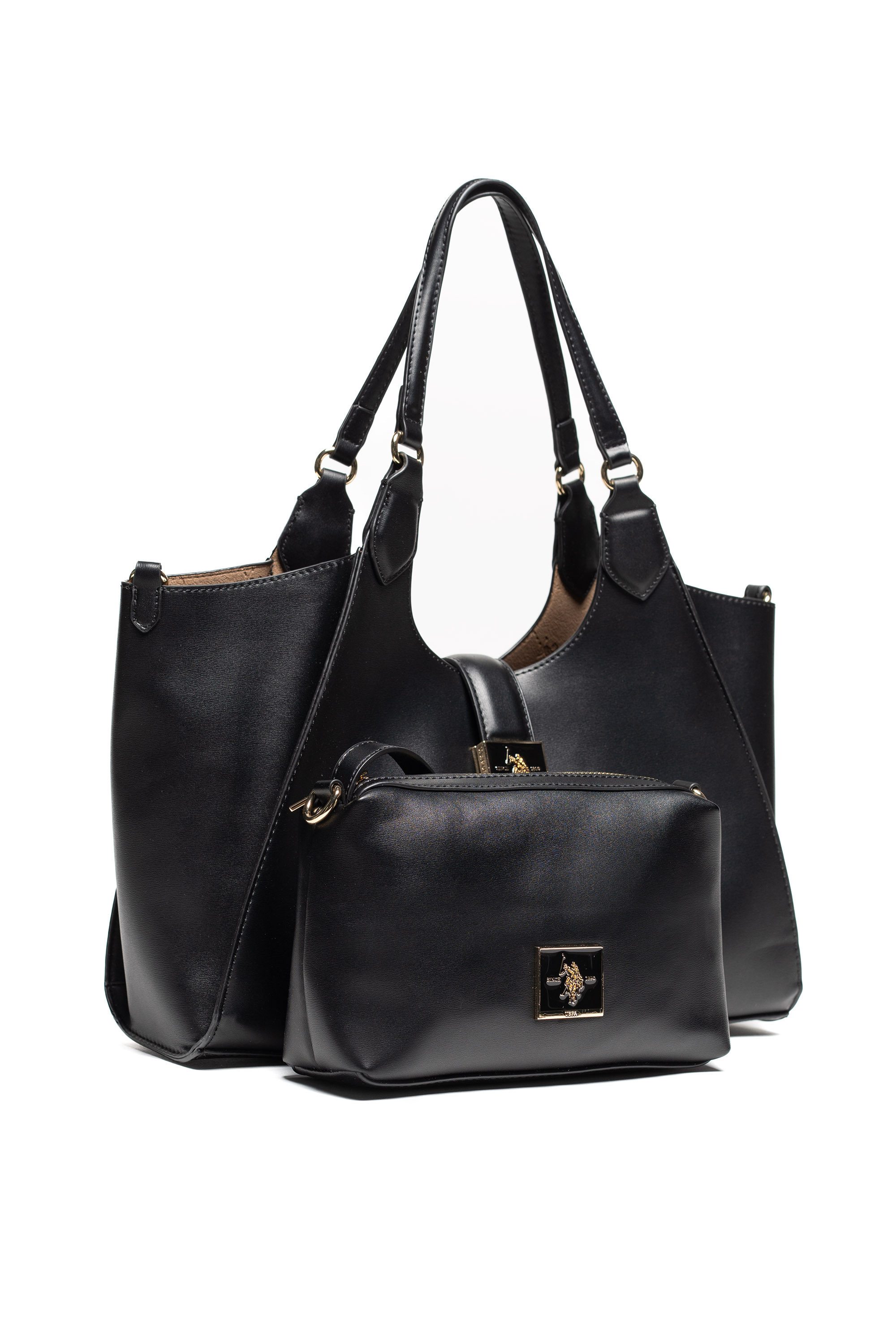 U.S. Polo Assn. Tragetasche MARGARET DOUBLE HANDLE BAG Damen, Tragetasche Damen, Shopper, Einkaufstasche, Fashion, Lifestyle, Sale