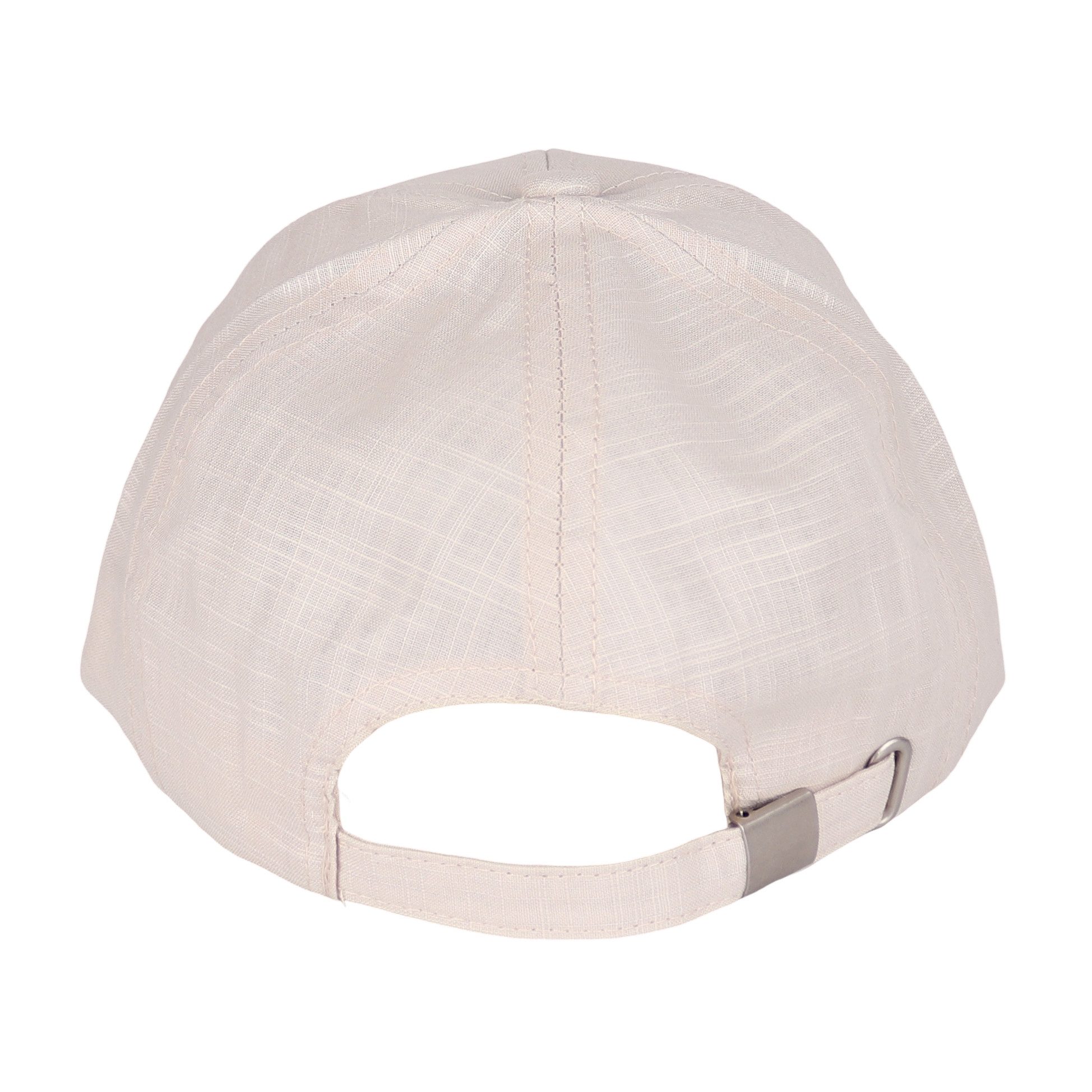 MIRROSI Baseball Cap Herren Cappy Sommer 30% Leinen, dünn und leicht (Outdoor Cap, Kappe, Feldmütze) Atmungsaktiv, Einheitsgröße, verstellbar mit Metallschließe