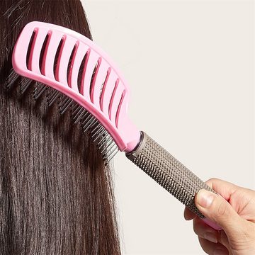 Rutaqian Haarbürste Haarbürste Haarentwirrbürste Entwirrungsbürste Kamm Set Haarstyling