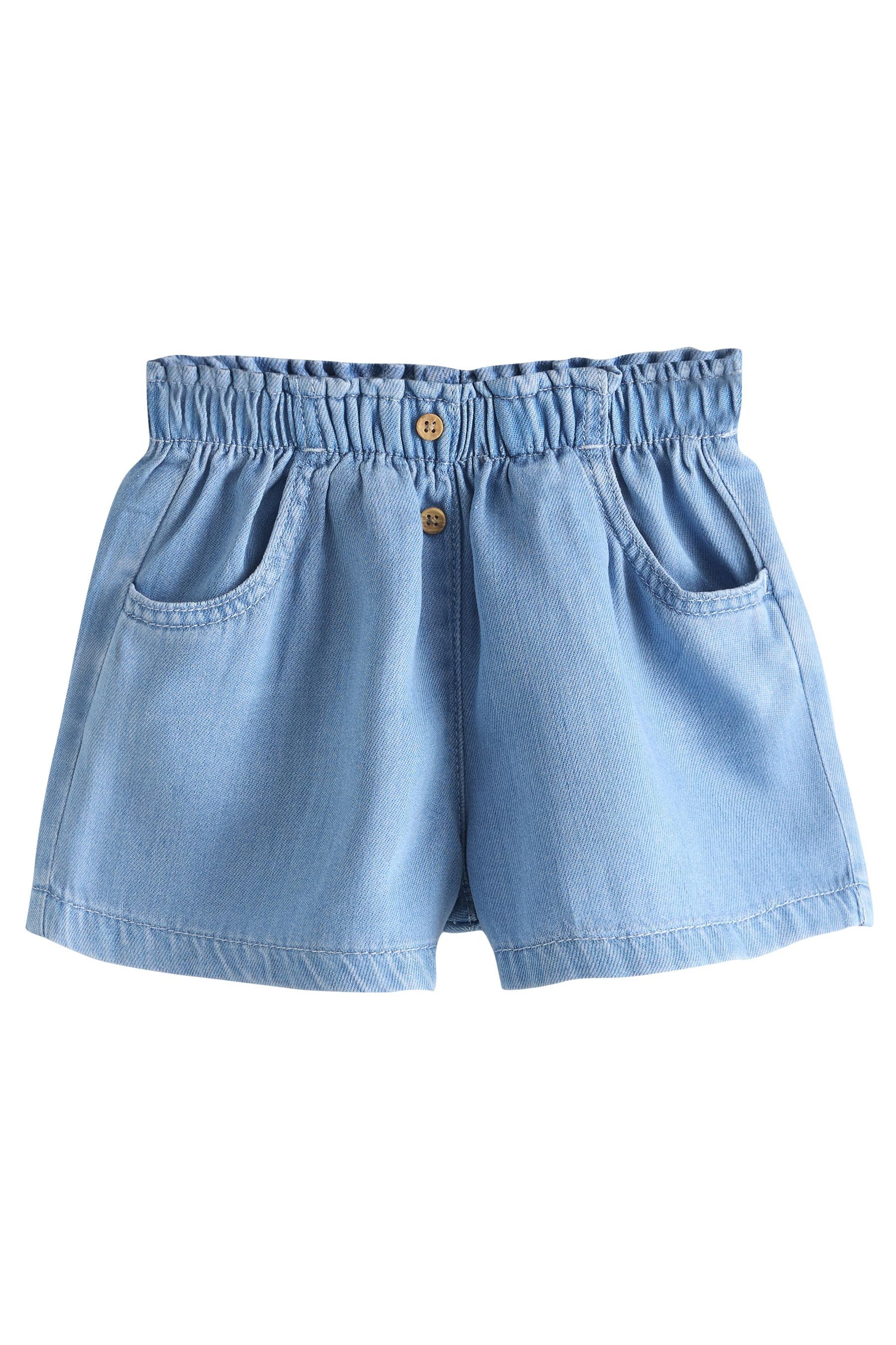Next Jeansshorts Schlupf-Denimshorts im 2er-Pack (2-tlg)