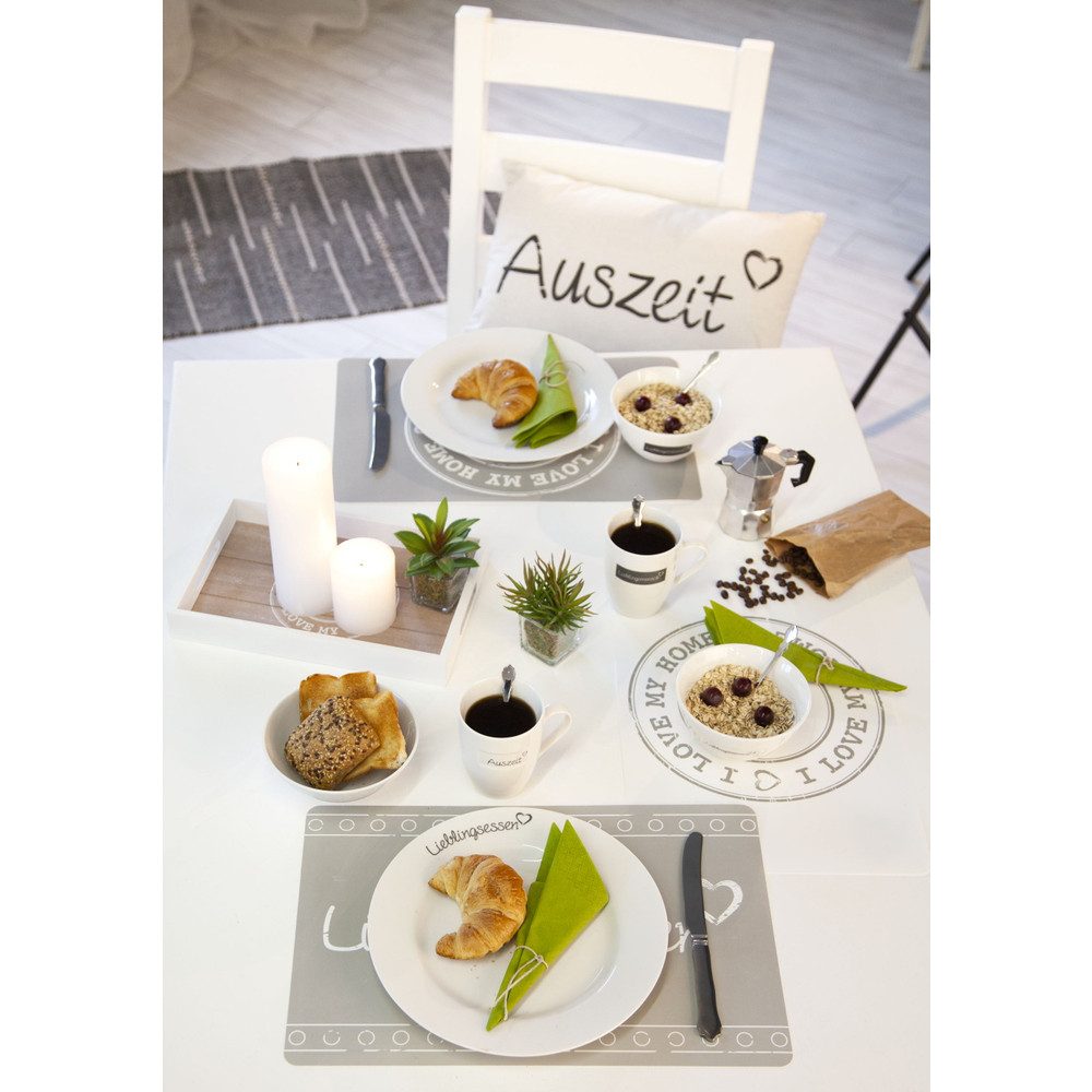 Out of the Blue Kopfkissen Kissen - Auszeit - Maße: ca 30 x 50 cm - - Farbe günstig online kaufen