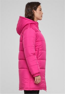 URBAN CLASSICS Steppjacke Ladies Hooded Mixed Puffer Coat