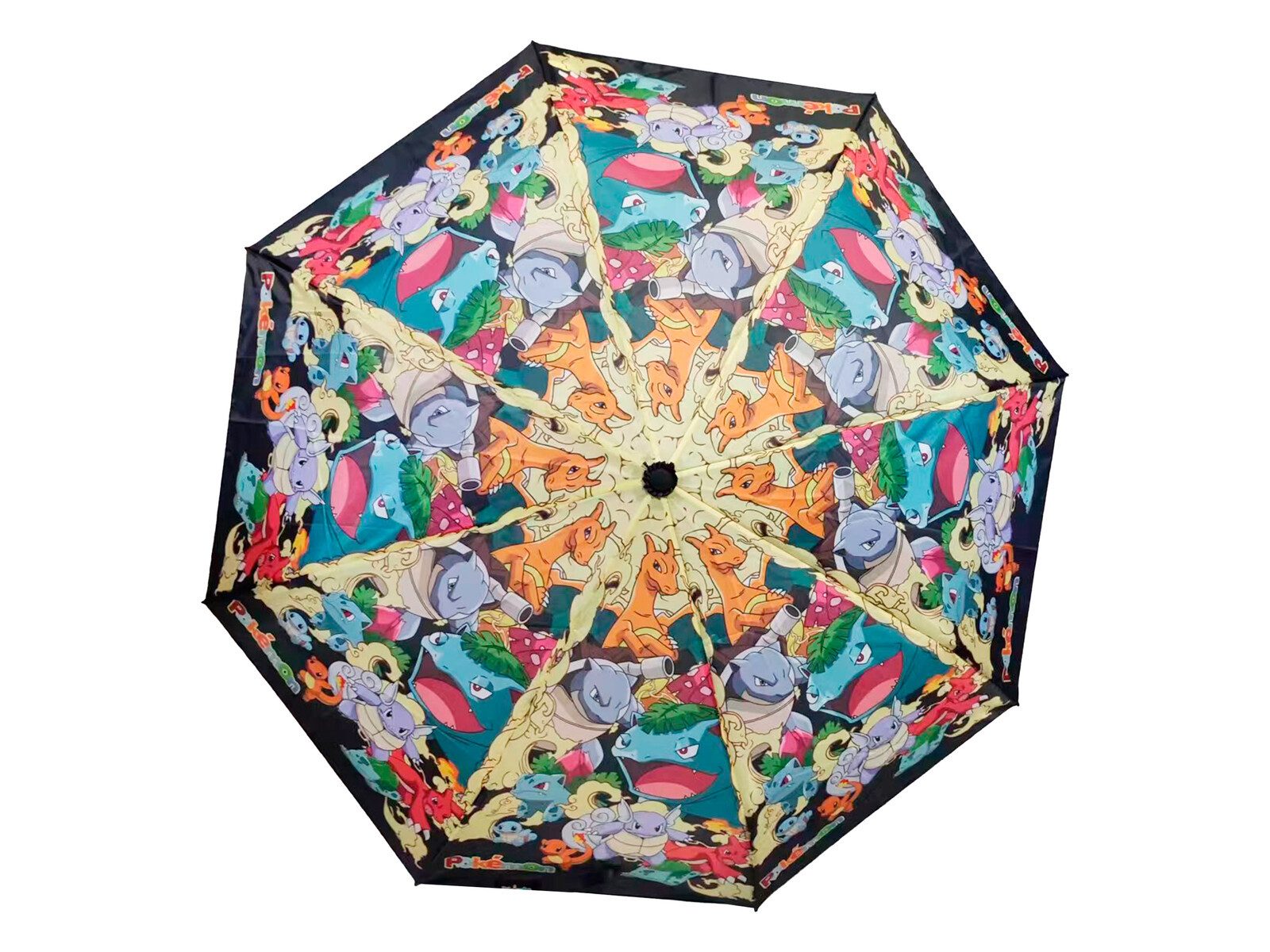 POKÉMON Taschenregenschirm Taschenschirm 52 cm Regenschirm faltbar