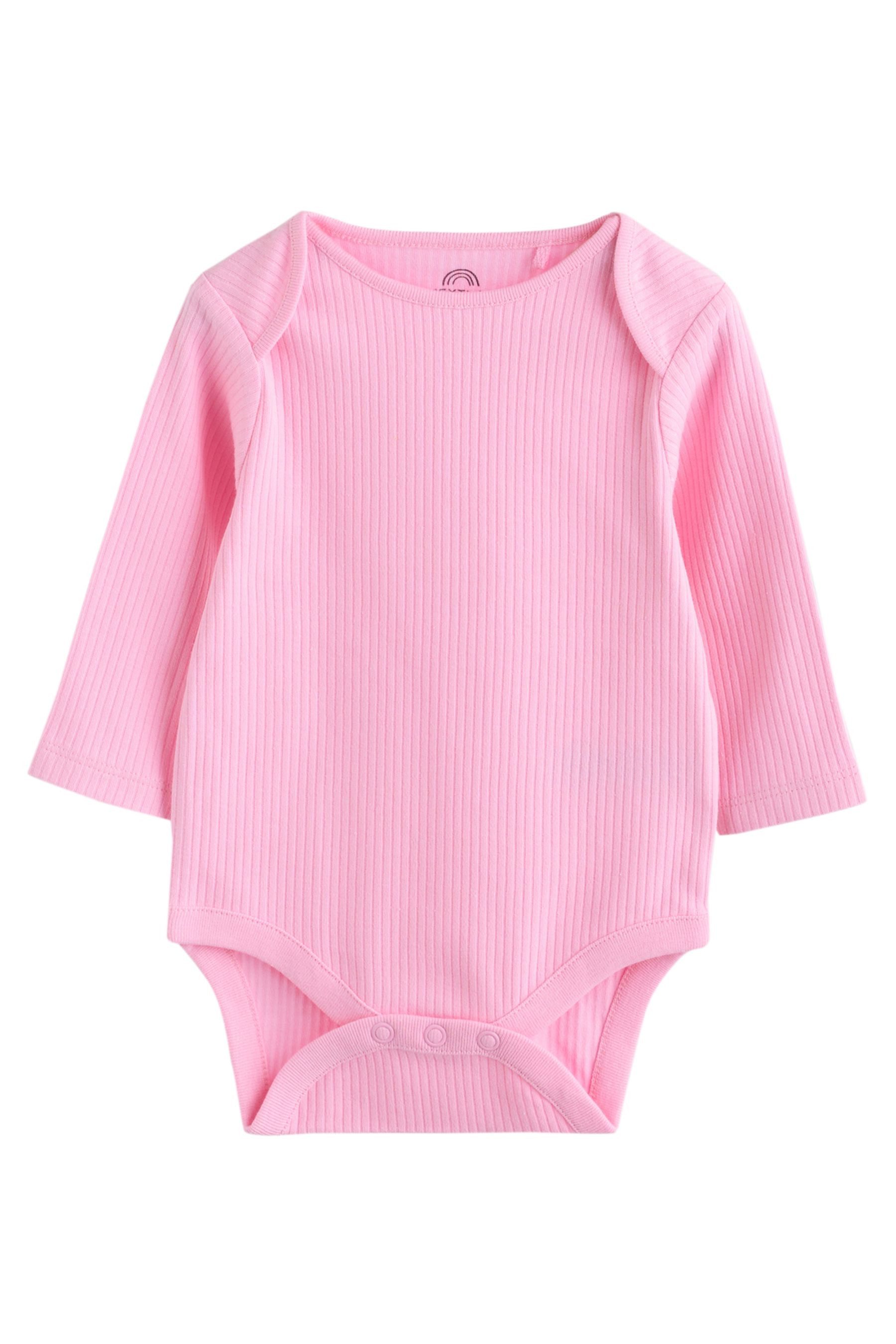 Next Langarmbody Baby-Bodys mit langem Arm, 5er-Pack (5-tlg)
