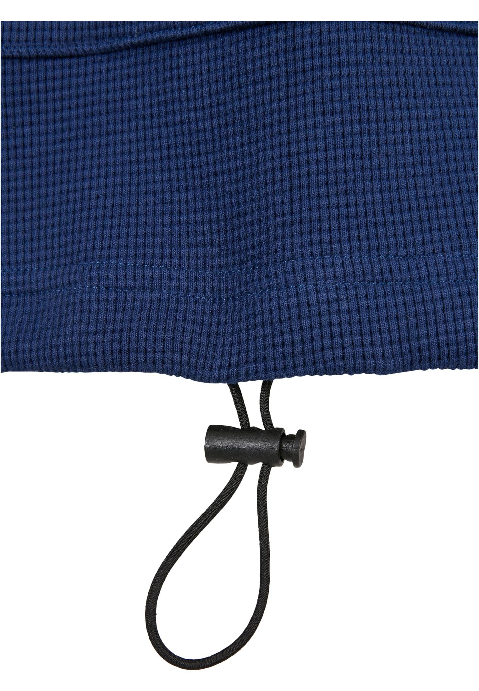 URBAN CLASSICS Sweater Herren Oversized Waffle Hoody (1-tlg) darkblue