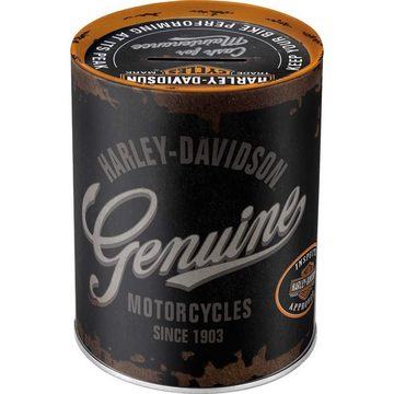Nostalgic-Art Spardose Spardose Sparbüchse - Harley-Davidson Genuine Logo