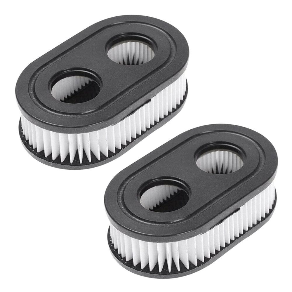 Trade-Shop Ersatzfilter 2x passend für Briggs & Stratton 675EXi 725EX 725EXi 550, 575, Zubehör für 09P702 4247 5432 5432K, Luft-Filter / Papierluftfilter / Schmutzfilter / Rasenmäherfilter