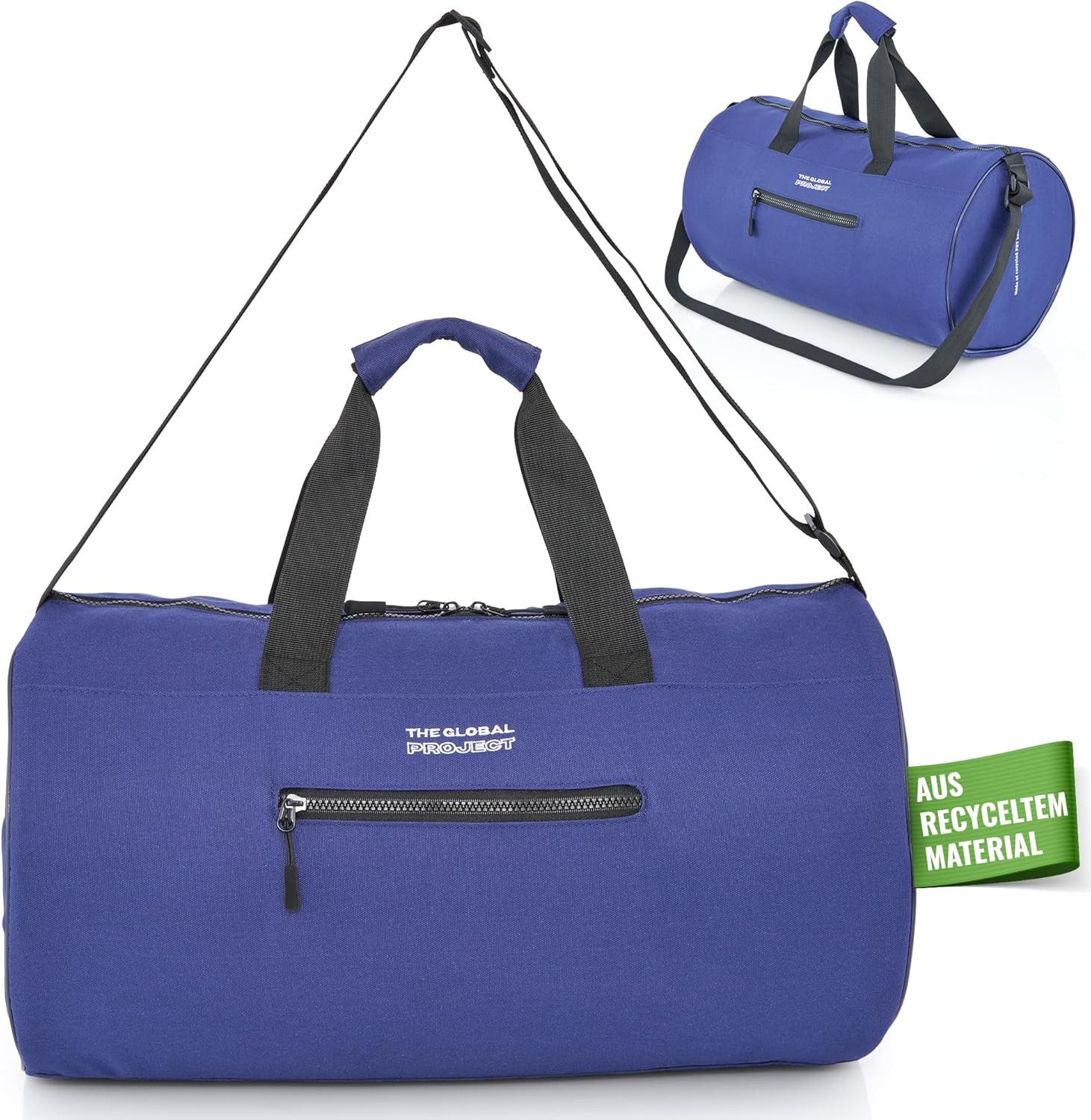The Global Project Sporttasche Allzwecktasche Sporttasche mit 25 L Volumen, wasserabweisend, faltbar