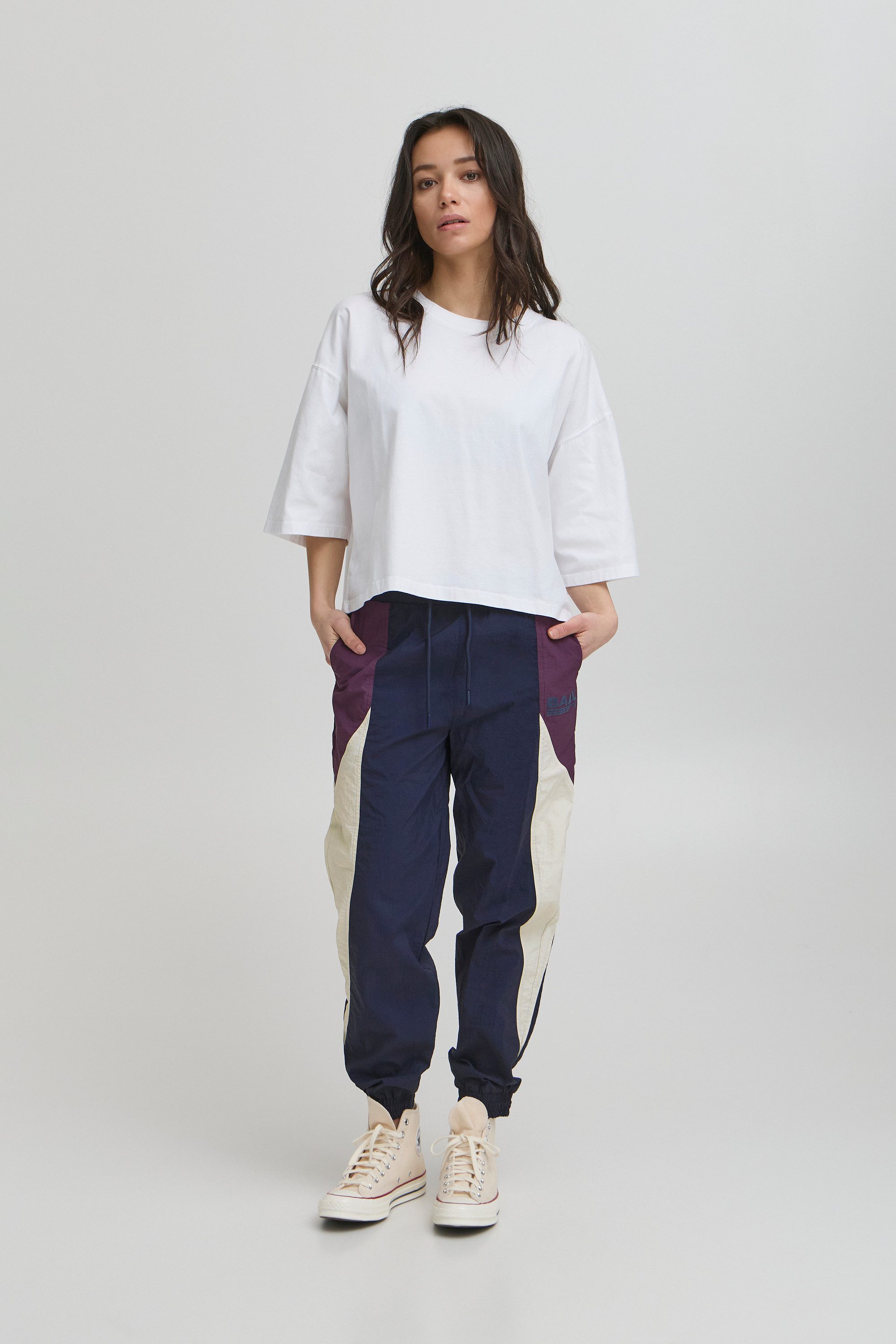 Ball Stoffhose Casual Hose BASTELLA
