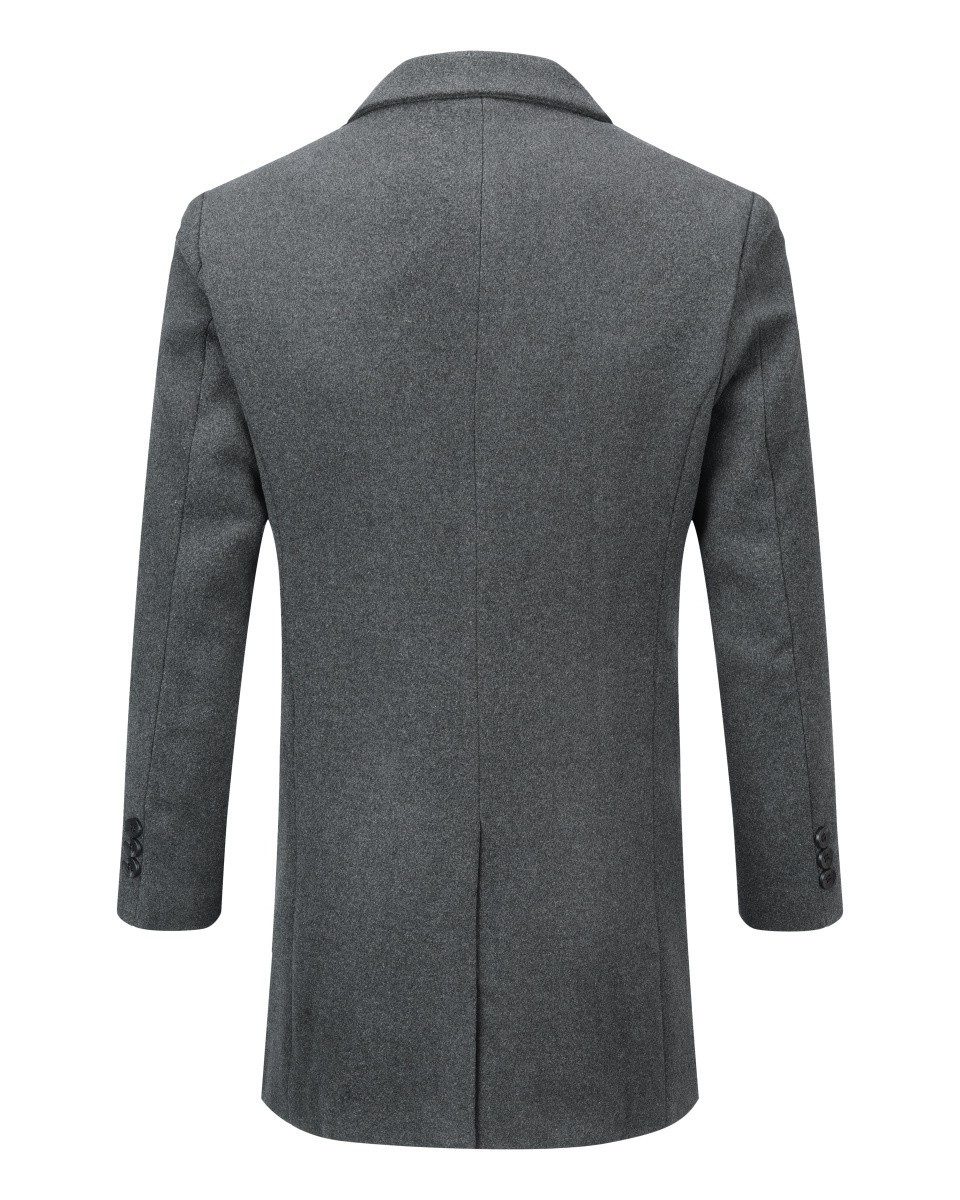 Allthemen Wintermantel Herren mittellanger Wollmantel mit günstig online kaufen