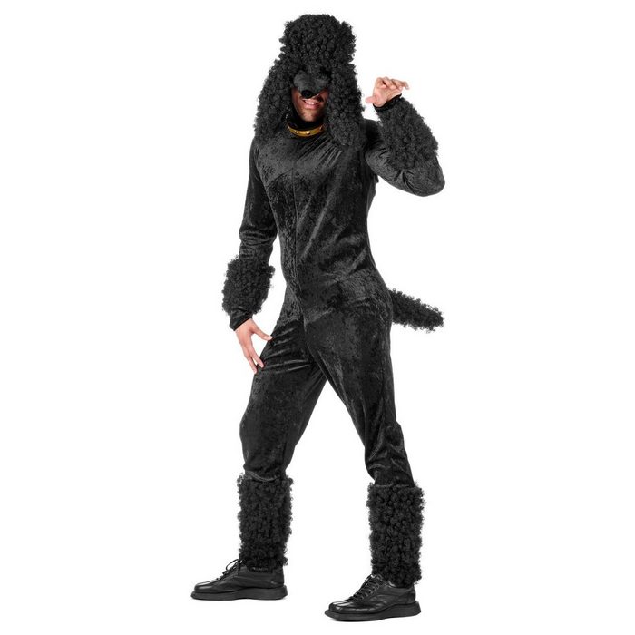 Limit Sport Kostüm Pudel schwarz Witziges Tierkostüm für harte Hunde