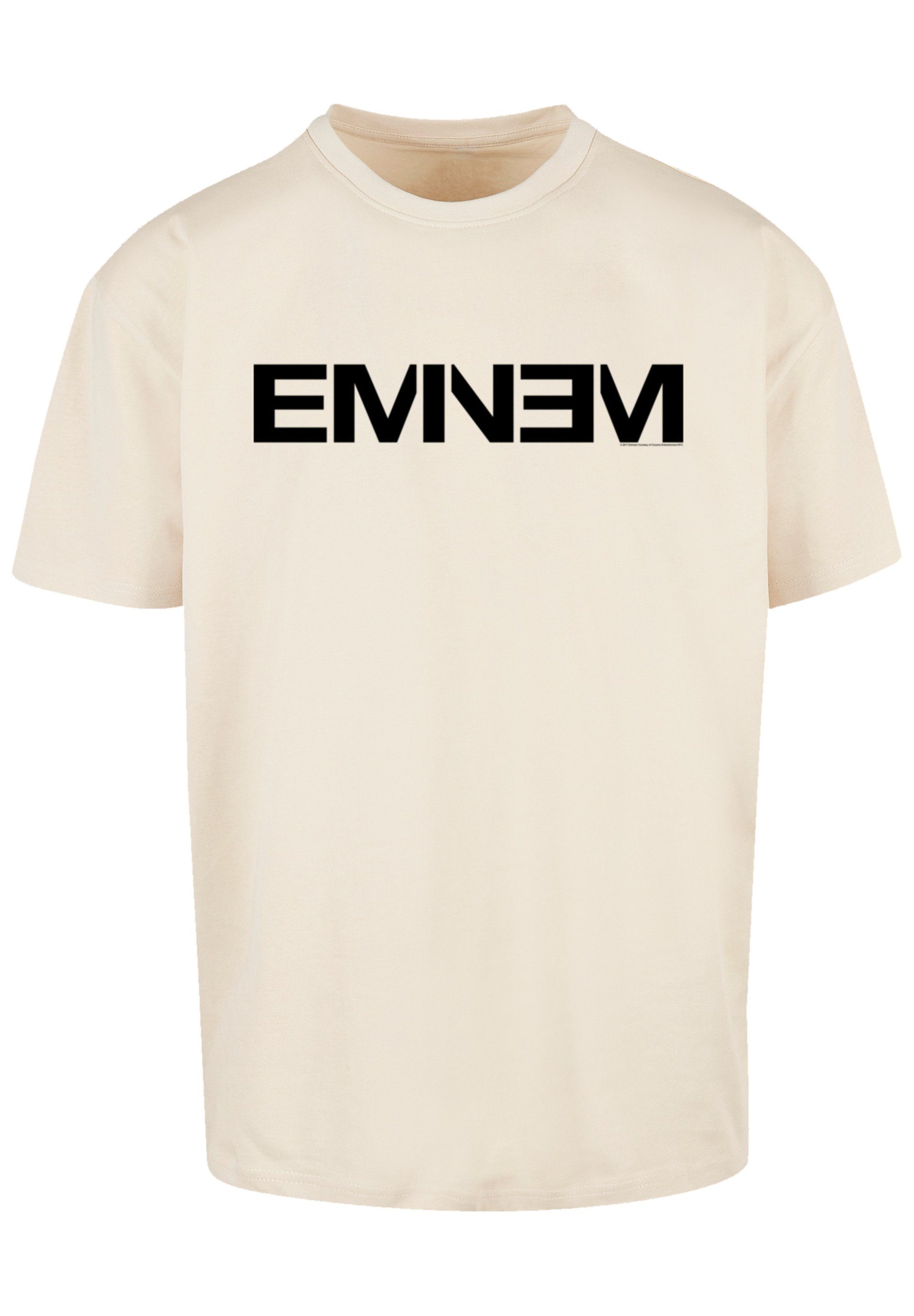 Qualität, T-Shirt Rap (240 Premium und Music dickes Hop Hip Eminem Baumwollgewebe F4NT4STIC gsm) weiches Musik,