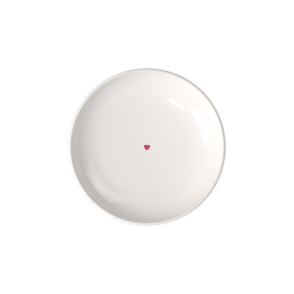 like. by Villeroy & Boch Brotteller With Love Teller 16x16x3cm, (1 St), Premium Porcelain, mikrow.- & spülm.sicher, Made in Germany