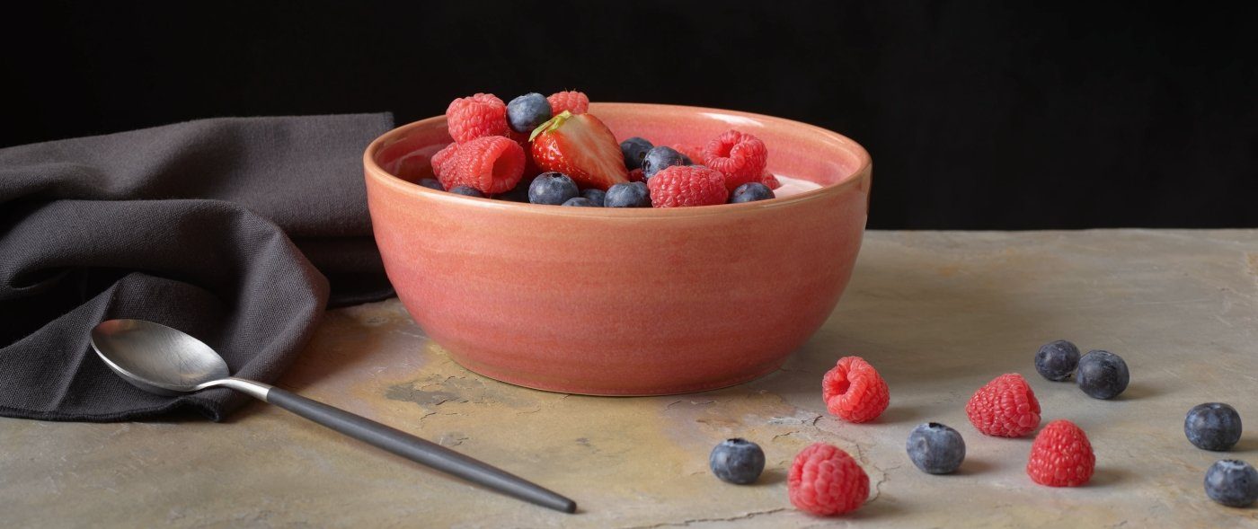 ASA SELECTION Schale COPPA Mini Poke Bowl dragonfruit 8 cm, Steinzeug, (Bowls), Geschirr