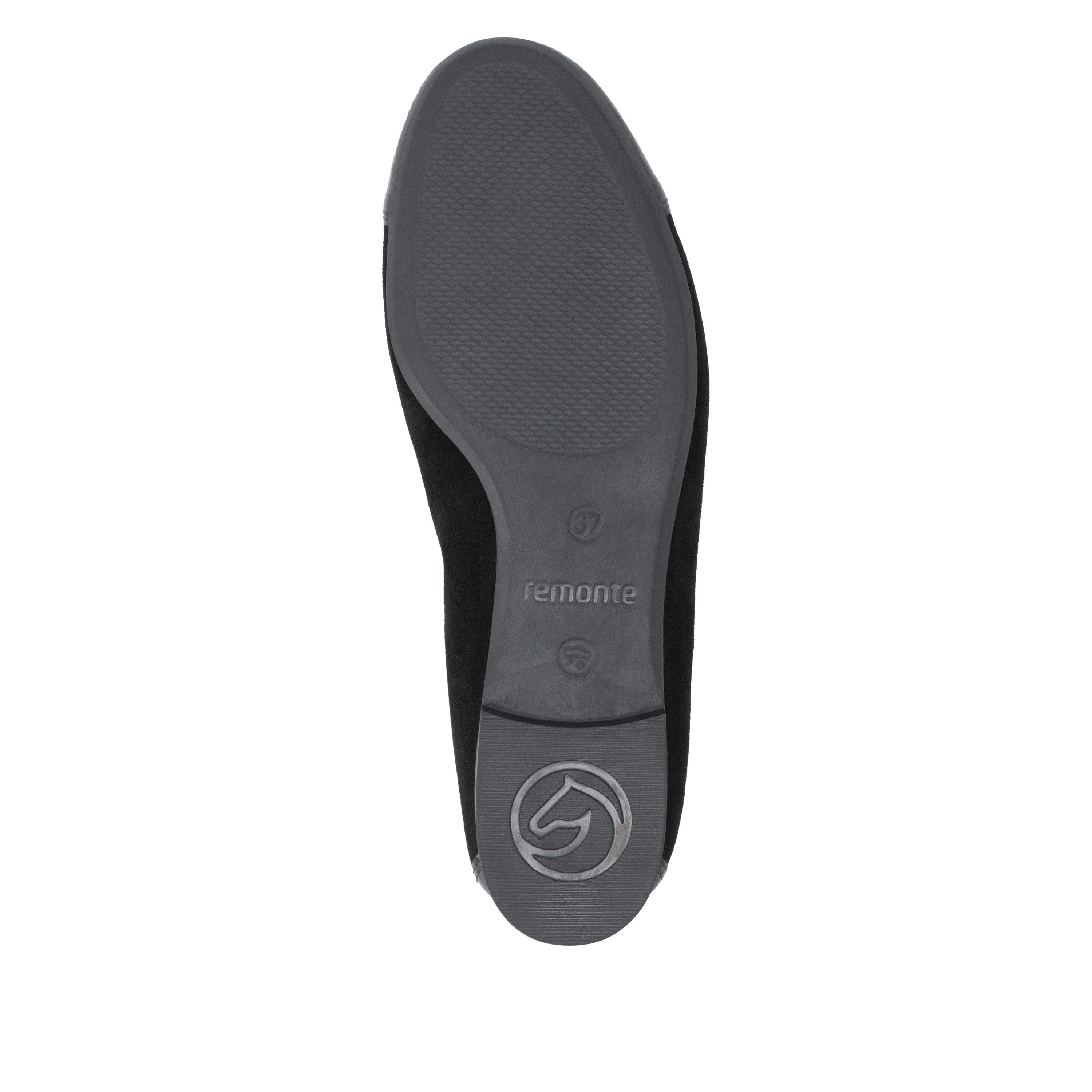 Remonte Ballerina Ballerina, Businessschuh, Festtagsschuh mit Lackspitze
